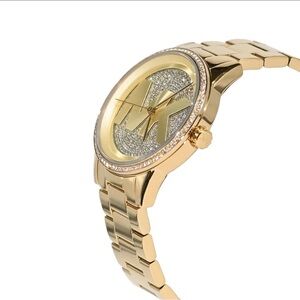 Michael Kors Women's Ritz Gold Dial Watch - MK6862